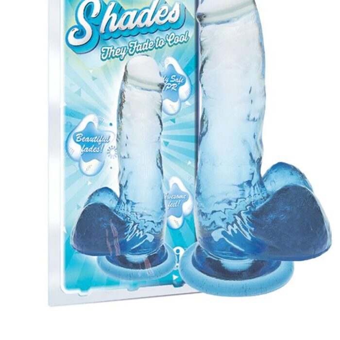 blue jelly dildo