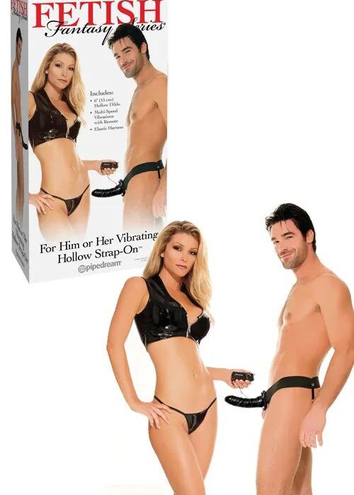 hollow vibrating strap on dildo for sale