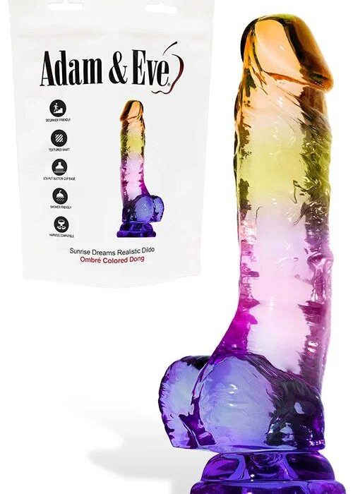 sunrise dreams rainbow dildo for sale