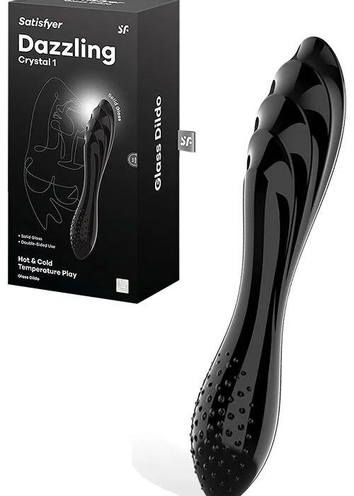 satisfyer dazzling crystal dildo for sale